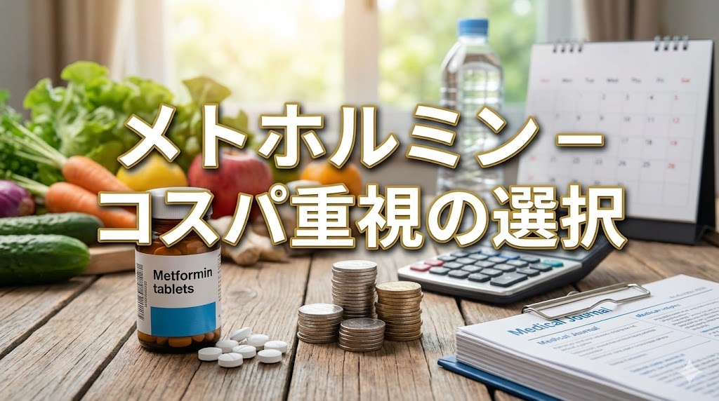 メトホルミン - コスパ重視の選択画像