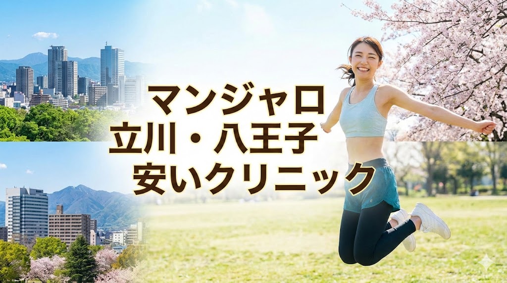 マンジャロ立川・八王子安いクリニックアイキャッチ
