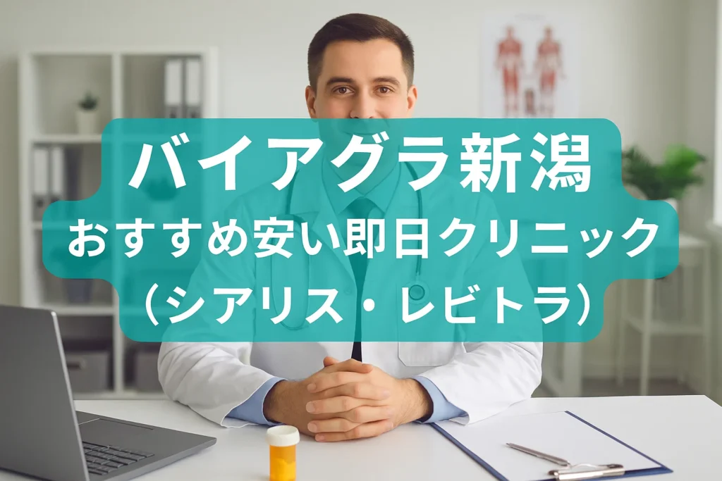 バイアグラ新潟おすすめ安い即日クリニック（シアリス・レビトラ）